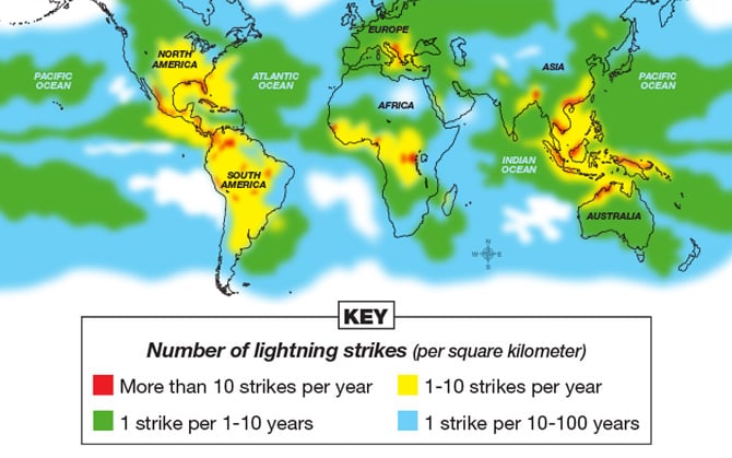 Lightning at Sea? Physics Article for Students | Scholastic Science World  Magazine